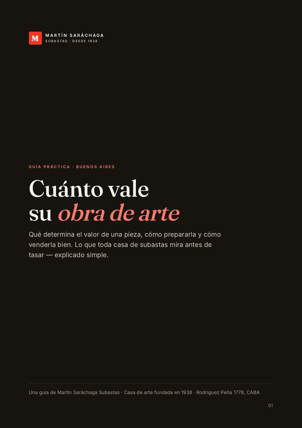 Guía: Cuánto vale su obra de arte