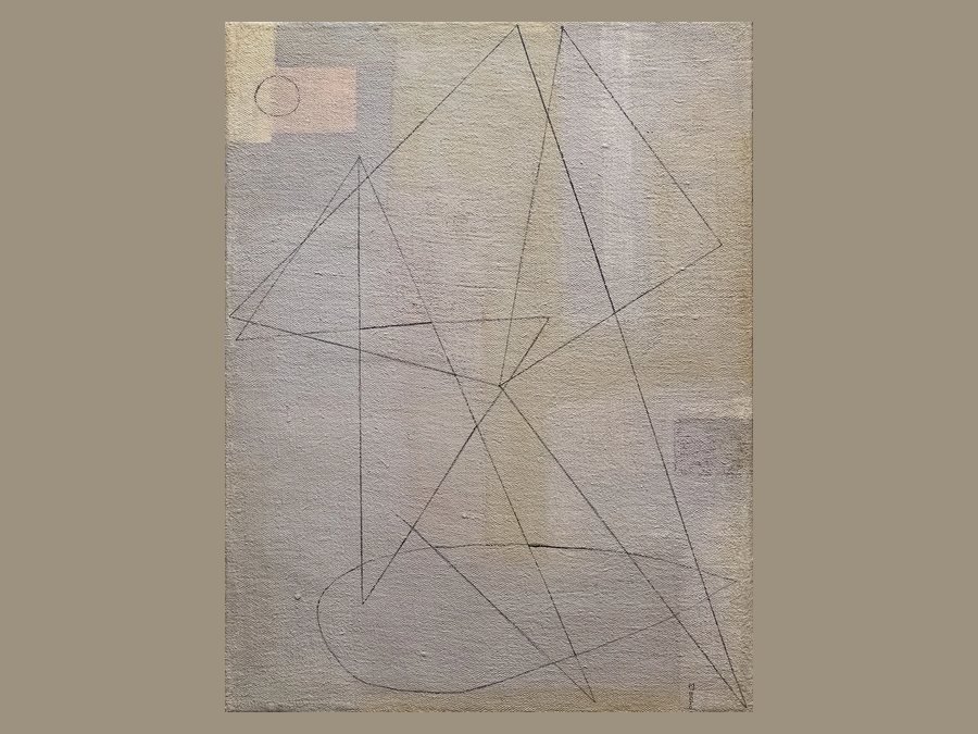 Martha Boto — «Intuición N°1», 1954 - óleo sobre tela