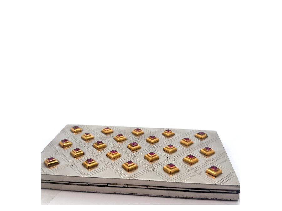Juego de cigarreras — 36 aplicaciones de oro 18k