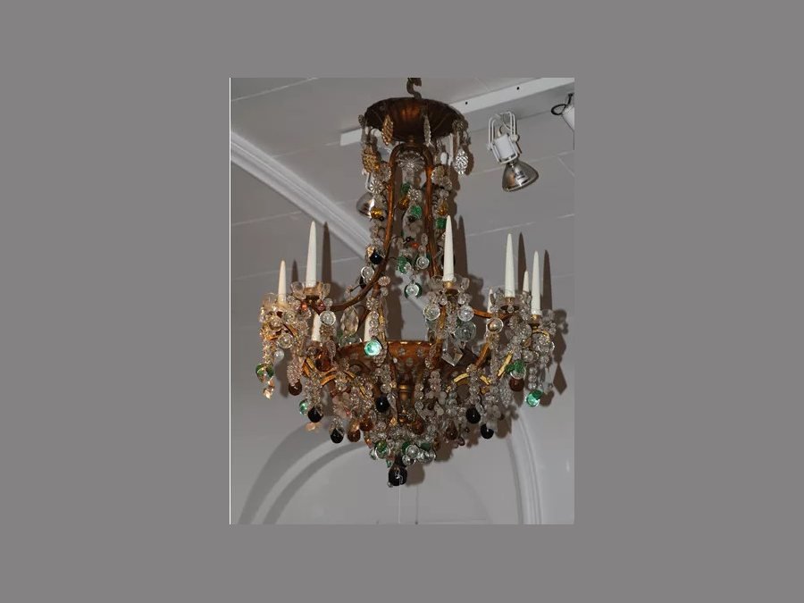 Casa Jansen — Araña de bronce dorado - 90 cm